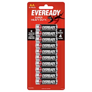 Eveready Black Super Heavy Duty AA