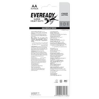 Eveready Black Super Heavy Duty AA