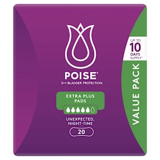 Poise Pads Extra Plus