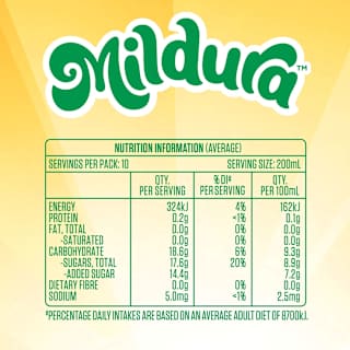 Mildura Orange & Mango Fruit Drink
