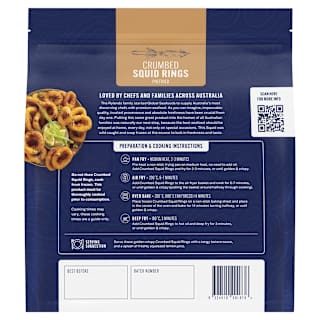 Crumbed Squid Rings