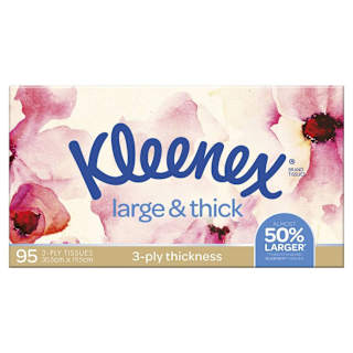 Kleenex Large & Thick Facial Tissues