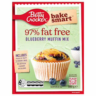 Betty Crocker 97% Fat Free Blueberry Muffin Mix
