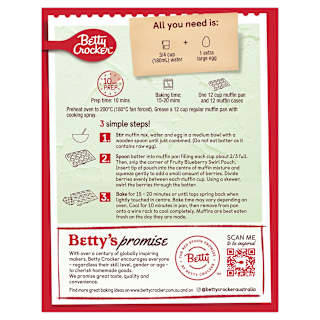Betty Crocker 97% Fat Free Blueberry Muffin Mix