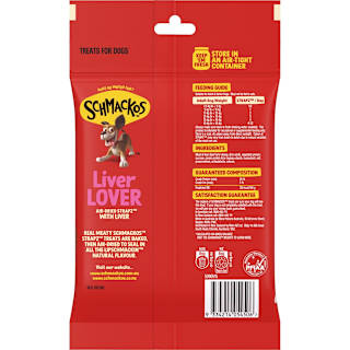 Schmackos Strapz Dog Treat Liver Bag