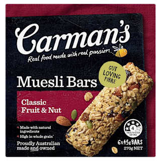 Carman's Classic Fruit & Nut Muesli Bars