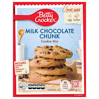 Betty Crocker Milk Chocolate Chunk Cookie Mix