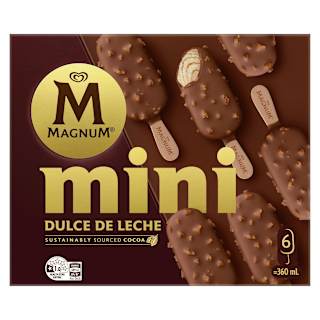 Magnum Dulce De Leche Frozen Mini Ice Cream Dessert Sticks