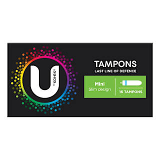 U By Kotex Mini Slim Tampons