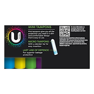 U By Kotex Mini Slim Tampons
