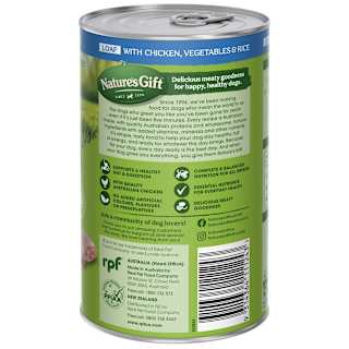 Nature's Gift Meal Time Chicken, Rice & Vegetables Wet Dog Food