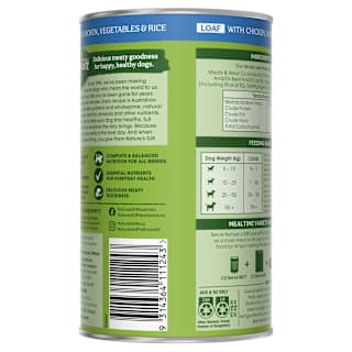 Nature's Gift Meal Time Chicken, Rice & Vegetables Wet Dog Food