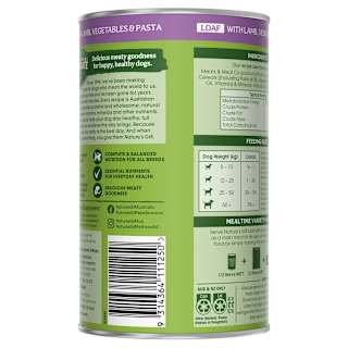 Nature's Gift Meal Time Lamb Recipe With Pasta & Veg Wet Dog Food