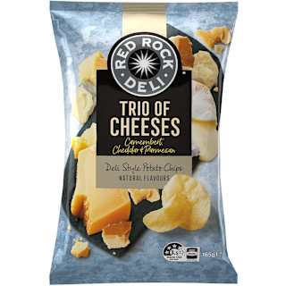 Red Rock Deli Potato Chips Brie Cheddar & Parmesan