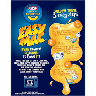 Kraft Easy Mac Classic Cheese 4 Pack