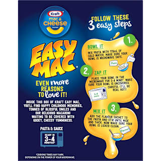 Kraft Easy Mac Cheesy Chicken Flavour