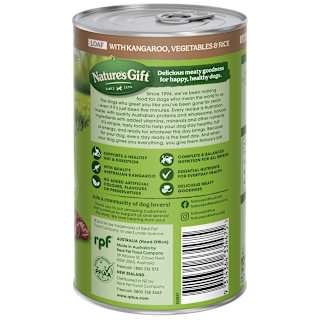 Nature's Gift Meal Time Loaf With Kangaroo Rice & Veg Wet Dog Food