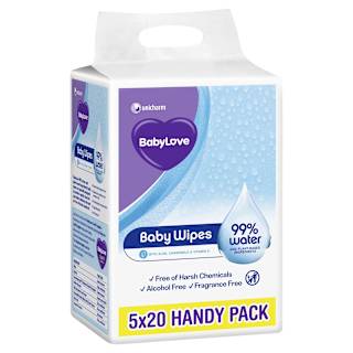 Babylove Baby Water Wipes