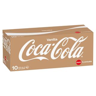 Coca-Cola Vanilla Soft Drink Multipack Cans