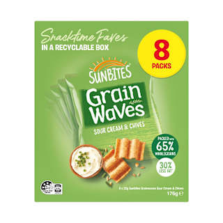 Sunbites Grainwaves Sour Cream & Chives