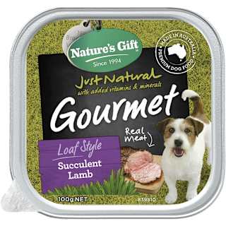 Nature's Gift Adult Dog Food Gourmet Loaf Style Succulent Lamb