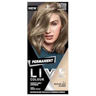 Schwarzkopf Live Colour Permanent 7.1 Medium Ash Blonde