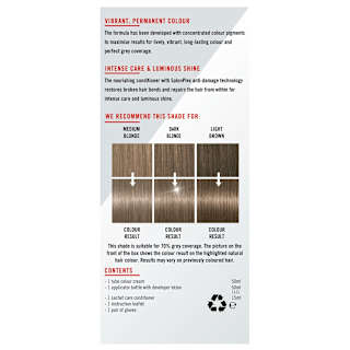 Schwarzkopf Live Colour Permanent 7.1 Medium Ash Blonde