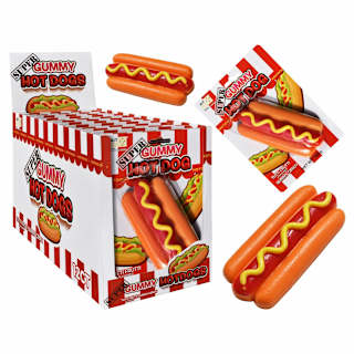 Giant Hot Dog Gummy