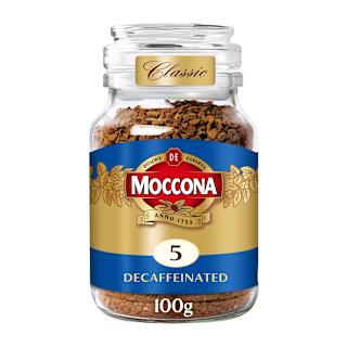 Moccona Freeze Dried Instant Coffee Classic Decaffeinated