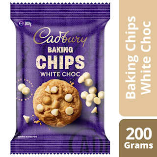 Cadbury Baking Chips White Choc