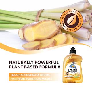 Earth Choice Ultra Concentrate Dishwashing Liquid Lemongrass & Ginger