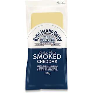 King Island Dairy Stokes Point Smoked Cheddar Cheese