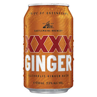 XXXX Ginger Beer Can 330mL