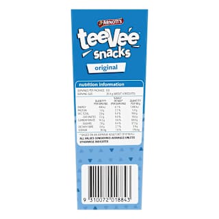 Arnott's Tee Vee Snacks Original