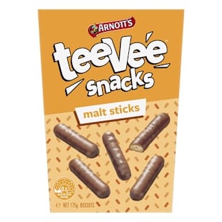 Arnott's Tee Vee Snacks Malt Sticks