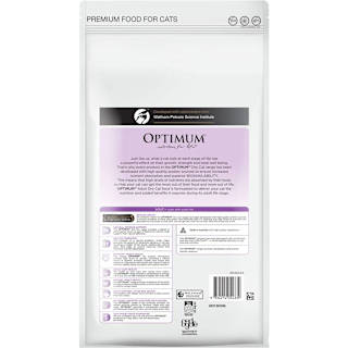Optimum Dry Cat Food With Ocean Fish Bag