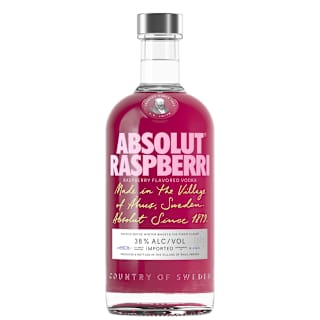 Absolut Raspberri Vodka 700mL Bottle