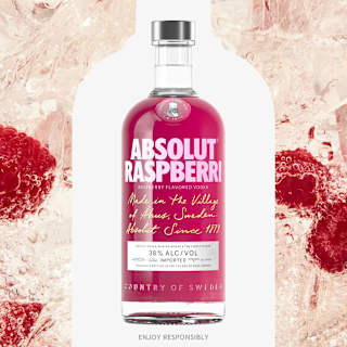 Absolut Raspberri Vodka 700mL Bottle