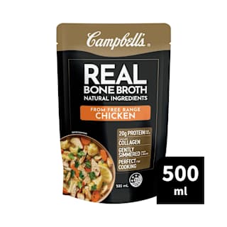 Campbells Bone Broth Stock Chicken Pouch