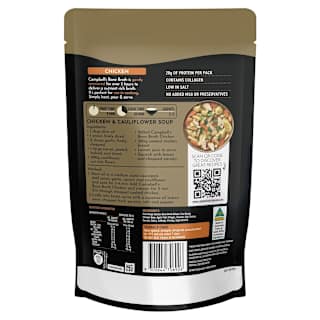 Campbells Bone Broth Stock Chicken Pouch