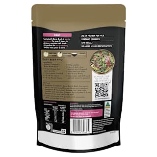 Campbells Bone Broth Stock Beef Pouch