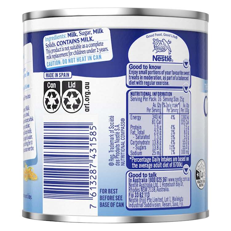 Nestlé Sweetened Condensed Milk