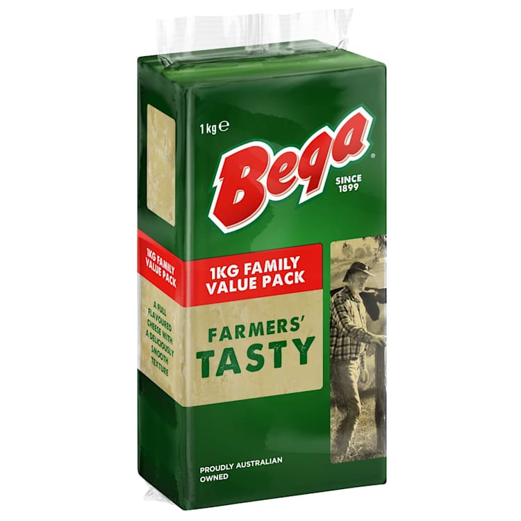 Bega Farmer's Tasty Cheese Family Value Pack