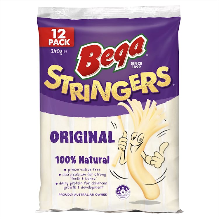 Bega Stringers Peelable Cheese