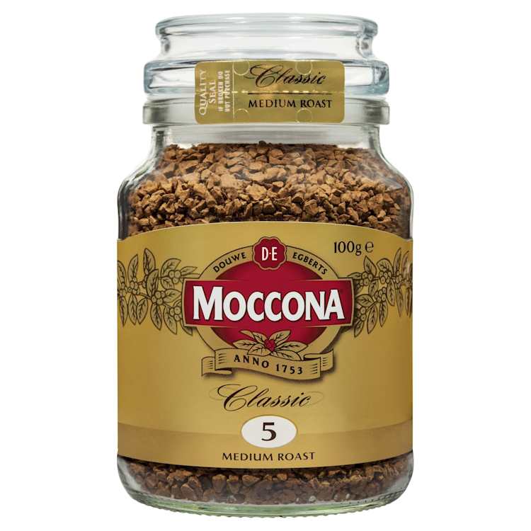 Moccona Freeze Dried Instant Coffee Classic Medium Roast