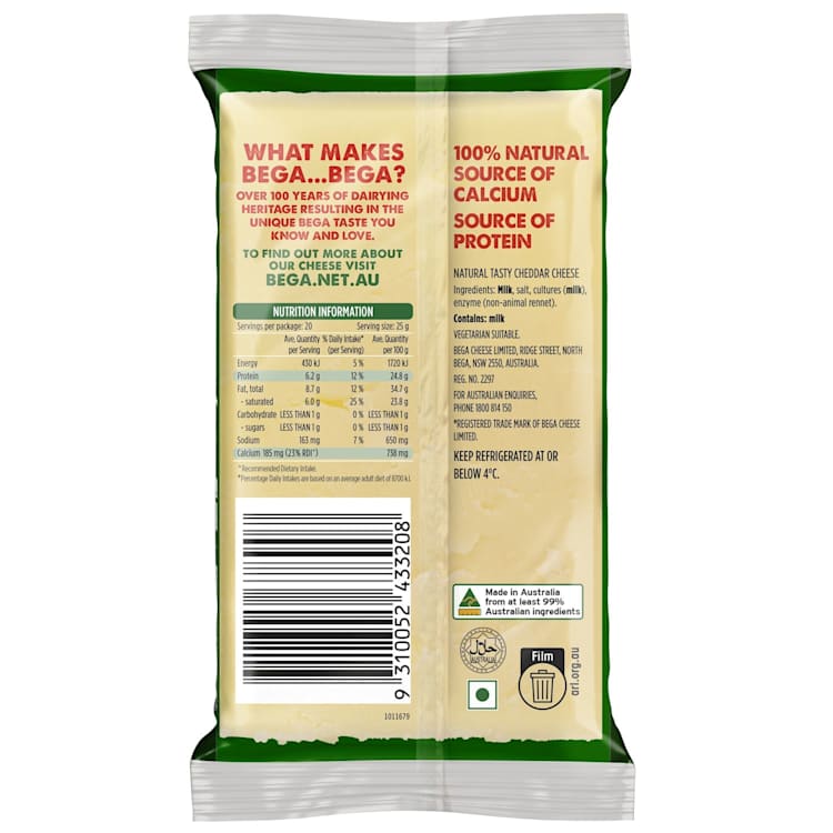 Bega Tasty Cheese