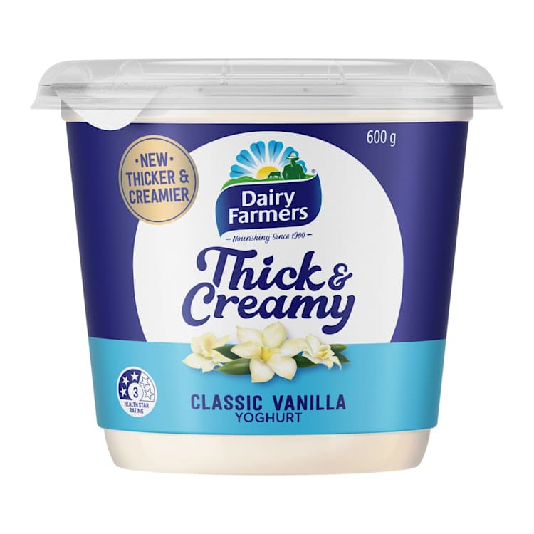 Dairy Farmers Thick & Creamy Yoghurt Classic Vanilla