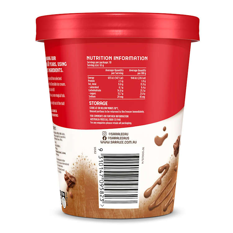 Sara Lee Ice Cream Rich Ultra Chocolate