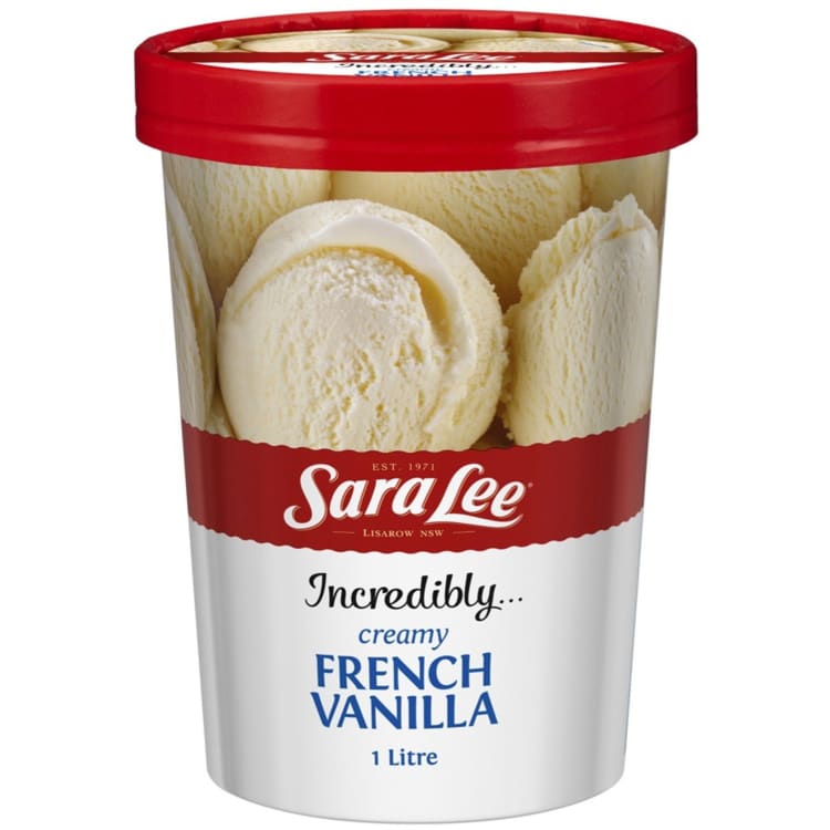 Sara Lee French Vanilla Ice Cream | IGA Shop Online