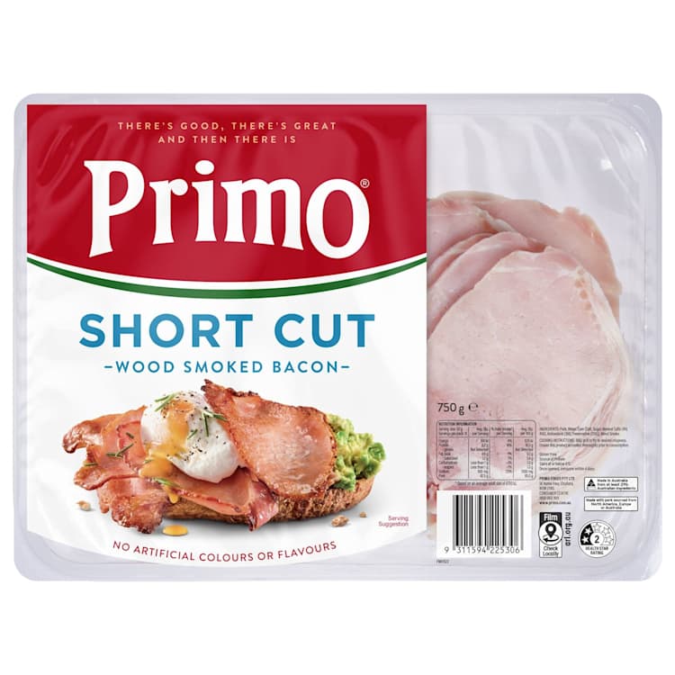Primo Short Cut Bacon
